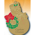 Snowman Shape Ornament (2"x3") - Imported